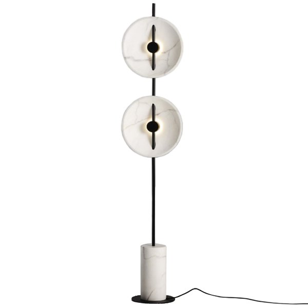 Торшер Rakumba Lighting Mito floor lamp Белый Черный Торшер Rakumba Lighting Mito floor lamp Белый Черный в Челябинске | Loft Concept