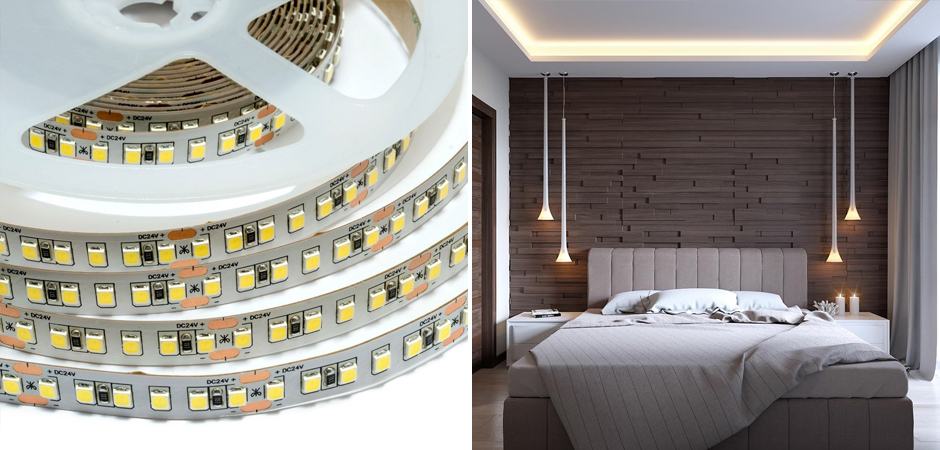 Светодиодная лента 26W/m 240LED/m 2835SMD теплый белый 5M Светодиодная лента 26W/m 240LED/m 2835SMD теплый белый 5M - Loft-Concept в Челябинске
