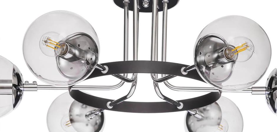 Потолочный светильник Transparent Balls Loft Ceiling Потолочный светильник Transparent Balls Loft Ceiling - Loft-Concept в Челябинске