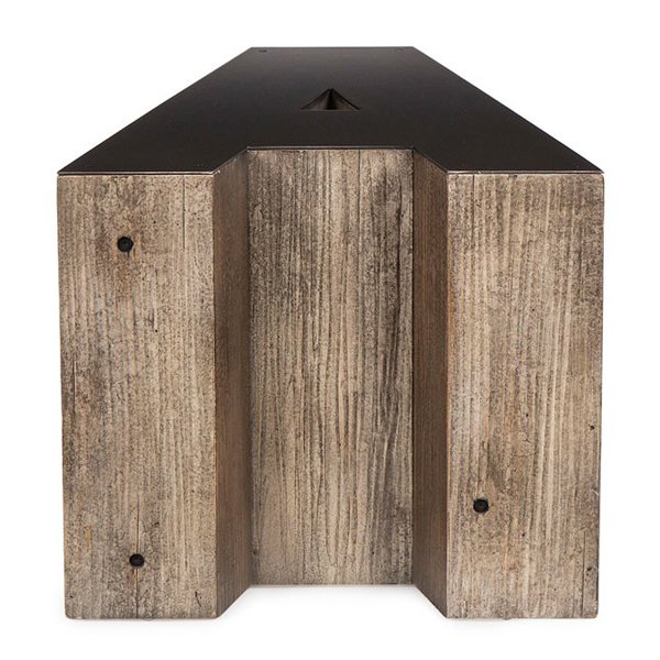 Столик Wooden Alphabet A Side Table Графит Коричневый в Челябинске | Loft Concept 