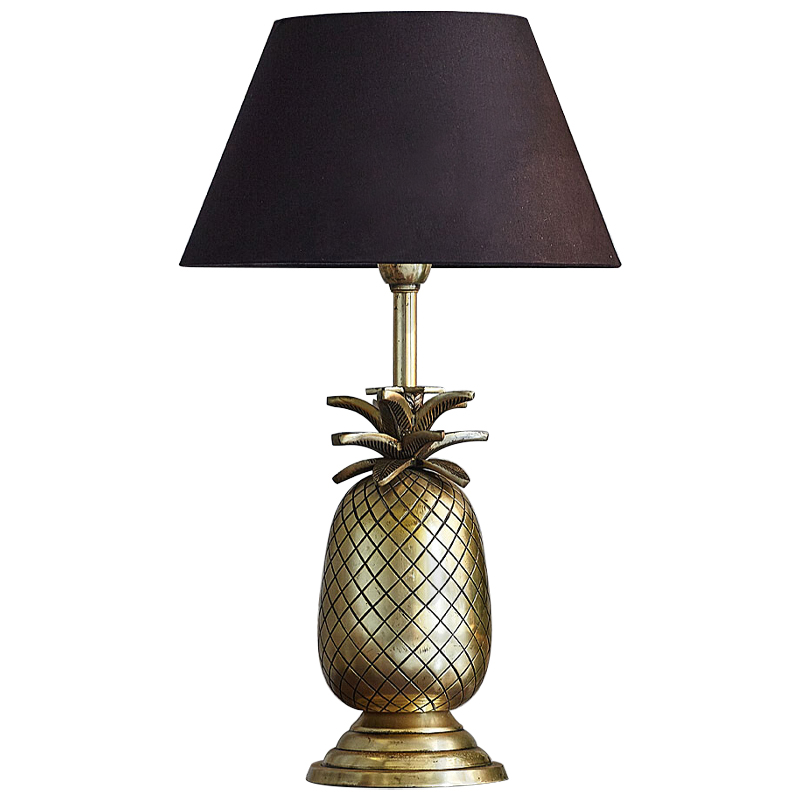 Настольная лампа Pineapple Lampshade Table Lamp Черный Латунь Настольная лампа Pineapple Lampshade Table Lamp Черный Латунь в Челябинске | Loft Concept