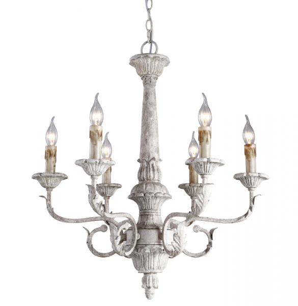 Люстра Monogram Chandelier Серый Люстра Monogram Chandelier Серый в Челябинске | Loft Concept