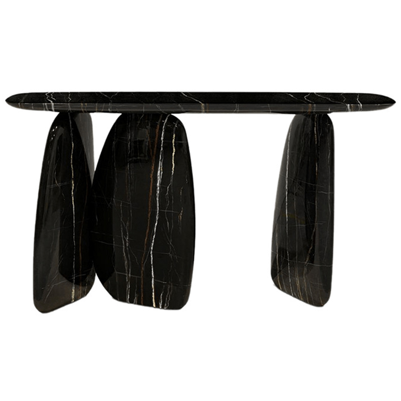 Консоль Design Console Table Black Черный Консоль Design Console Table Black Черный в Челябинске | Loft Concept