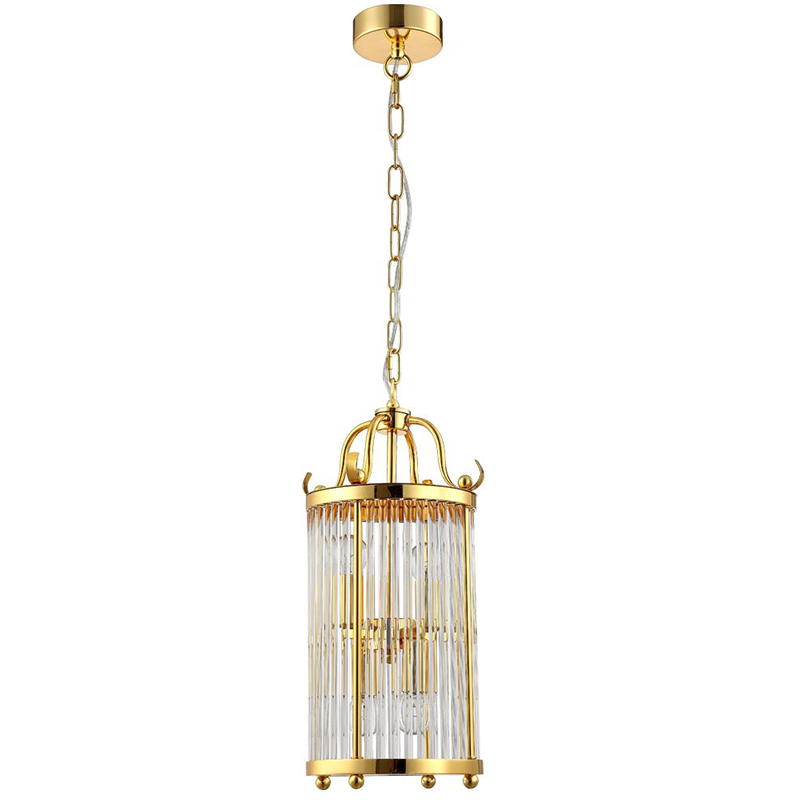 Подвесной светильник Gorden Gold Hanging Lamp Золотой Прозрачное Стекло Подвесной светильник Gorden Gold Hanging Lamp Золотой Прозрачное Стекло в Челябинске | Loft Concept