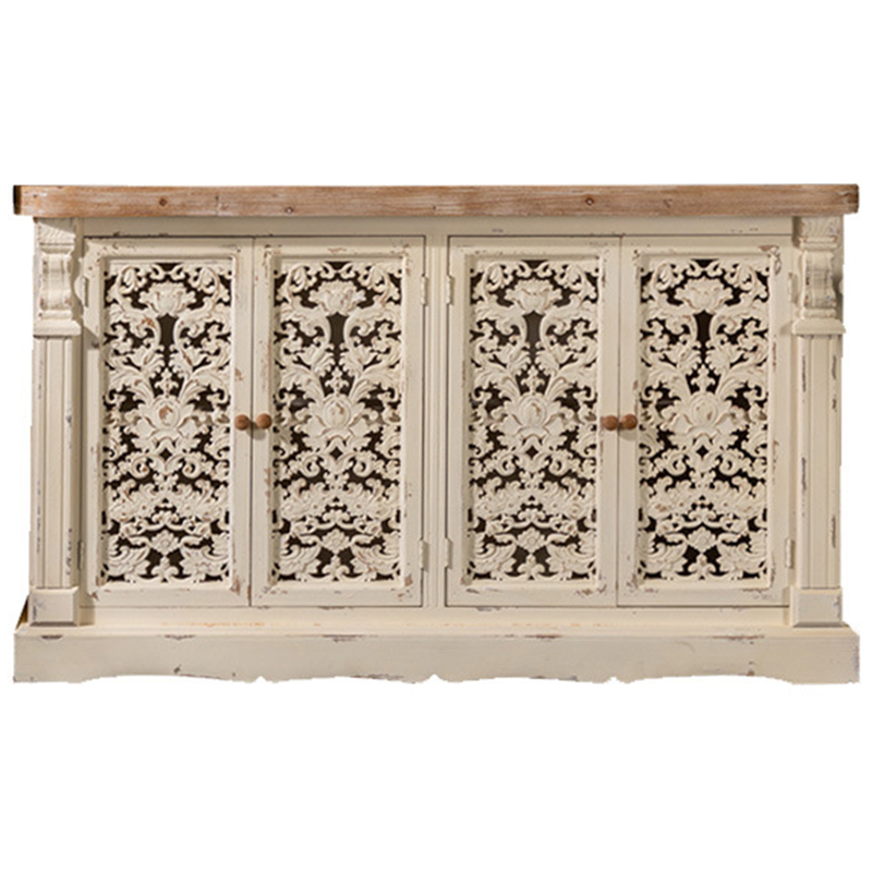 Комод Orabelle Chest of Drawers Бежевый Древесина в Челябинске | Loft Concept 