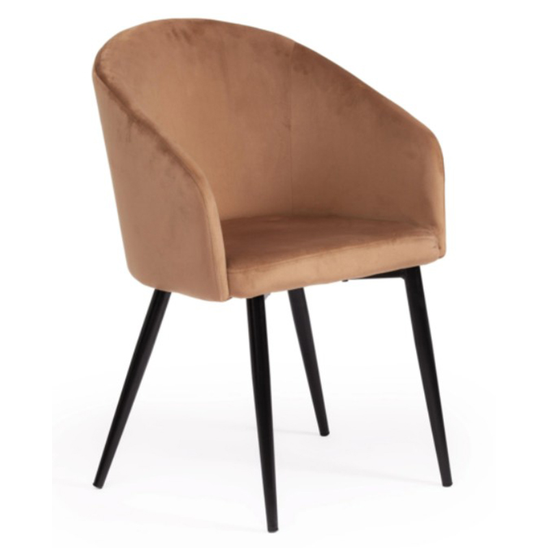 Стул Keane Brown Chair Коричневый Черный Стул Keane Brown Chair Коричневый Черный в Челябинске | Loft Concept