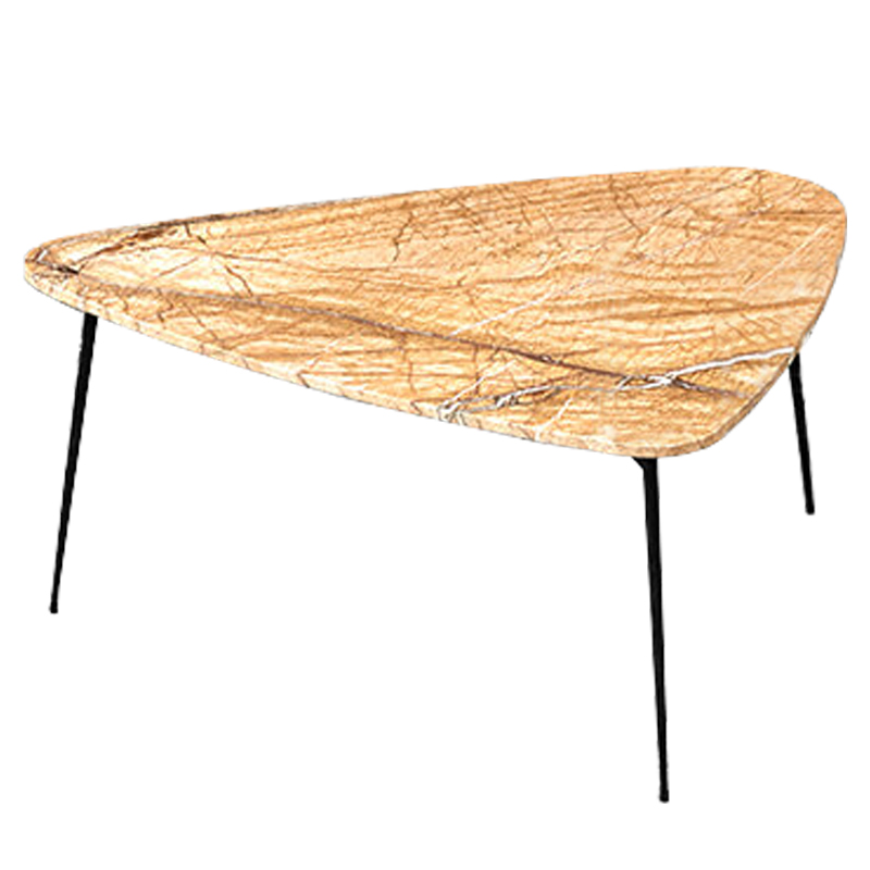Кофейный столик Caramel Crust Coffee Table Карамель Черный Кофейный столик Caramel Crust Coffee Table Карамель Черный в Челябинске | Loft Concept