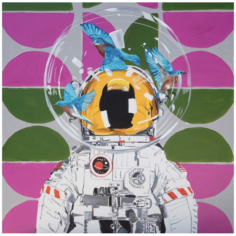Картина Astronaut on My Own Planet Мульти Картина Astronaut on My Own Planet Мульти в Челябинске | Loft Concept