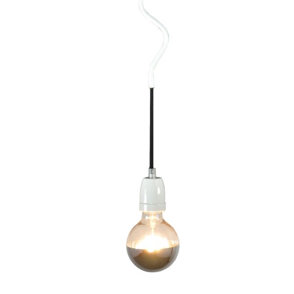 Подвесной светильник Spinner Bulb White Белый в Челябинске | Loft Concept 