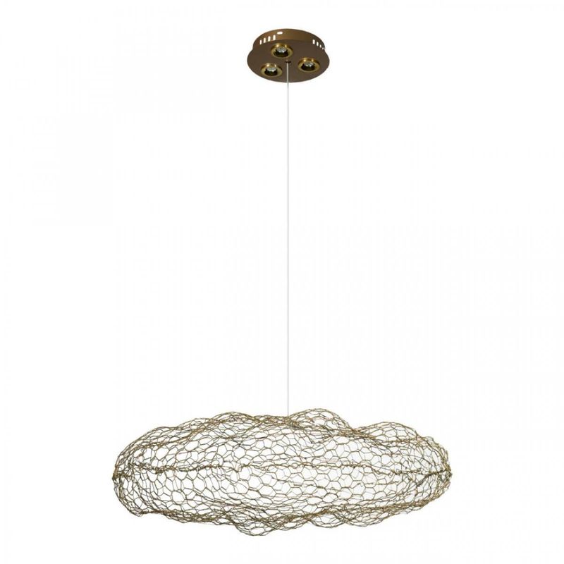 Светодиодная Люстра Золотая Сеть LED Cloud Gold Золотой Светодиодная Люстра Золотая Сеть LED Cloud Gold Золотой в Челябинске | Loft Concept