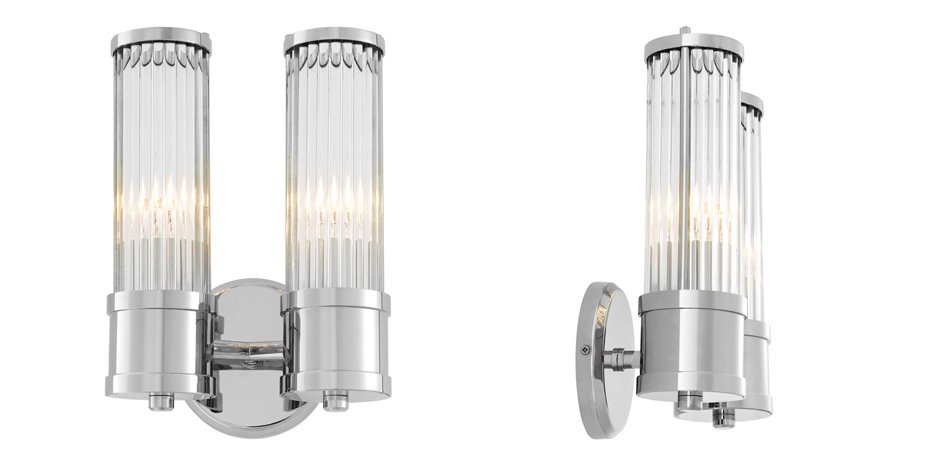 Бра Wall Lamp Claridges Dual Nickel - Loft-Concept в Челябинске