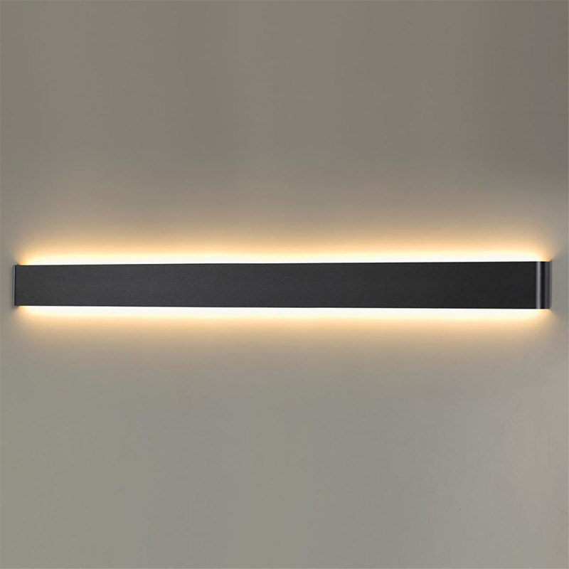 Бра Obverse Black Long Wall lamp Черный матовый Бра Obverse Black Long Wall lamp Черный матовый в Челябинске | Loft Concept