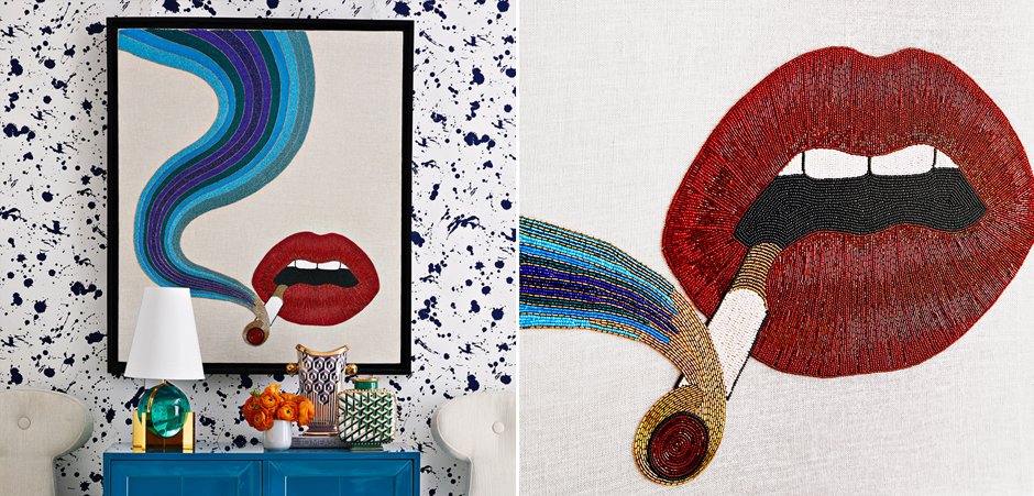 Smolder Beaded Wall Art панно из бисера Smolder Beaded Wall Art панно из бисера - Loft-Concept в Челябинске
