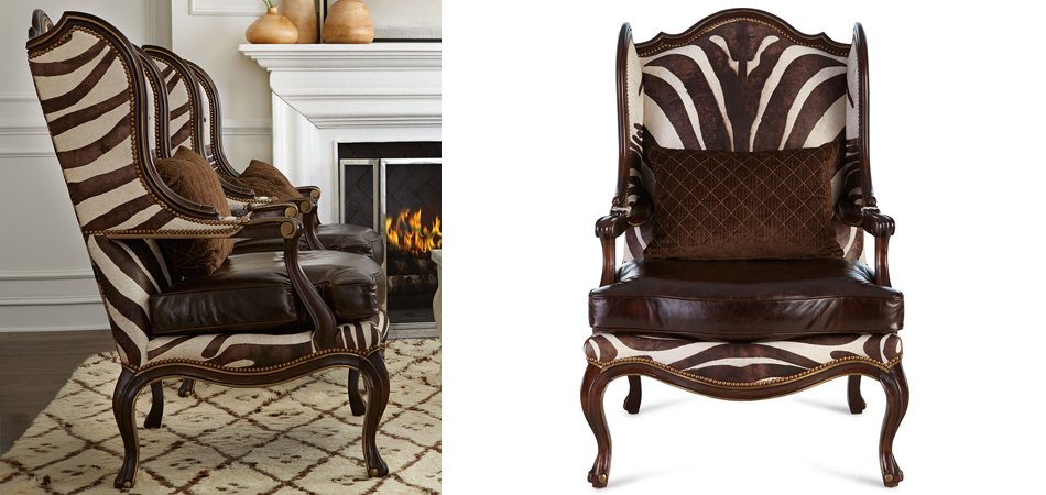 Кресло Throne Zebra Кресло Throne Zebra - Loft-Concept в Челябинске