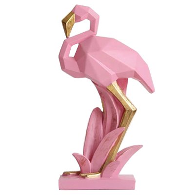 Статуэтка Geometric Flamingo Розовый пастельный Золотой Статуэтка Geometric Flamingo Розовый пастельный Золотой в Челябинске | Loft Concept