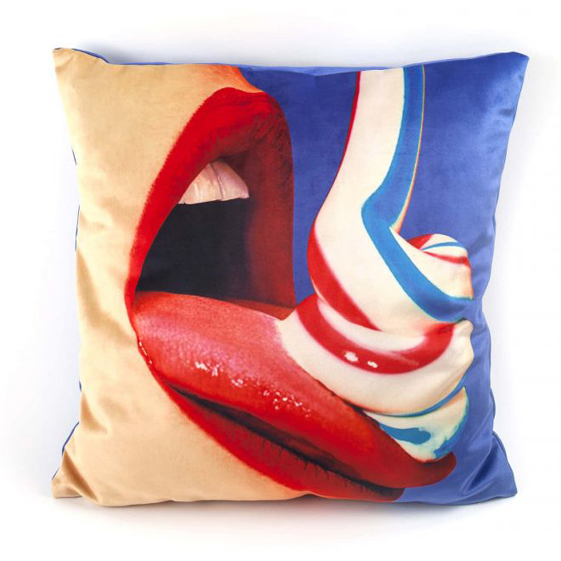 Подушка Seletti Cushion Toothpaste Мульти Подушка Seletti Cushion Toothpaste Мульти в Челябинске | Loft Concept