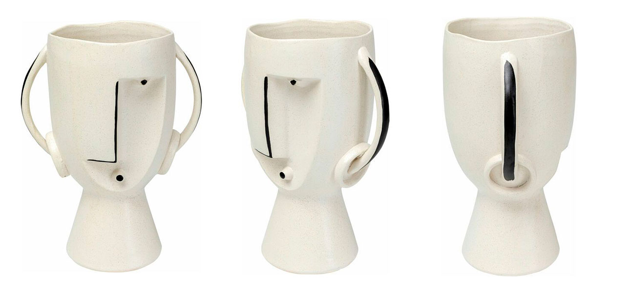 Ваза бежевая Thoughtfulness - фото №1