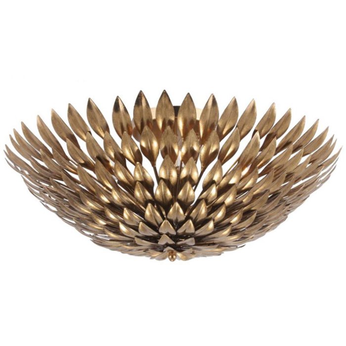 Светильник Broche Ceiling Fixture Золотой Светильник Broche Ceiling Fixture Золотой в Челябинске | Loft Concept