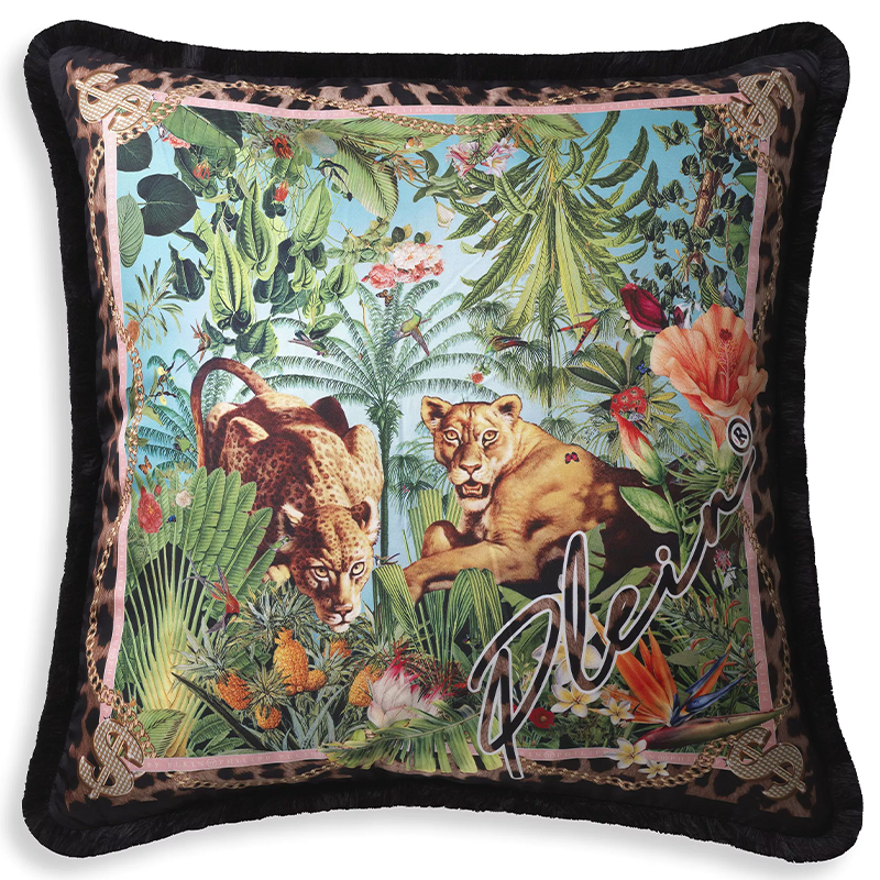 Подушка Philipp Plein Cushion Silk Exotic 70 x 70 Мульти Подушка Philipp Plein Cushion Silk Exotic 70 x 70 Мульти в Челябинске | Loft Concept