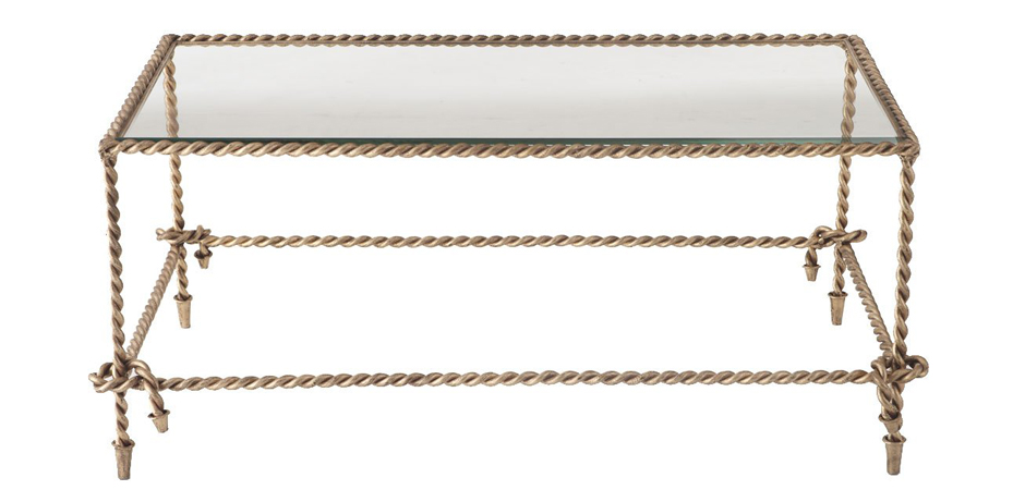 Кофейный стол Golden pigtail Кофейный стол Golden pigtail - Loft-Concept в Челябинске
