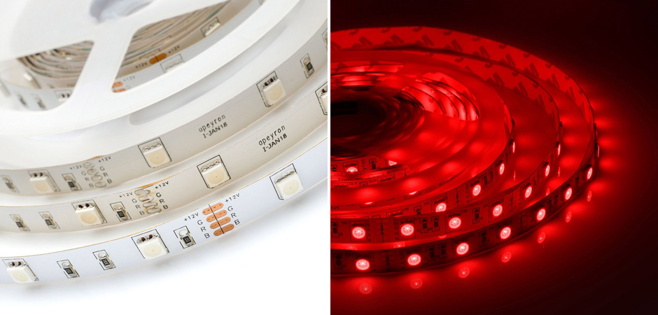 Светодиодная лента 7,2W/m 30LED/m 5050SMD разноцветная 3M - Loft-Concept в Челябинске