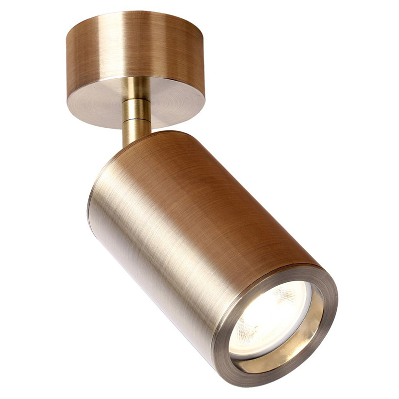 Накладной поворотный спот Modern Spot Brass Латунь Накладной поворотный спот Modern Spot Brass Латунь в Челябинске | Loft Concept