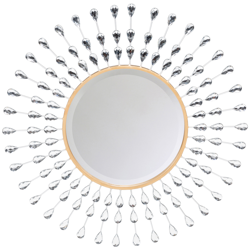 Зеркало Drops Mirror Зеркало Золотой Серебряный Зеркало Drops Mirror Зеркало Золотой Серебряный в Челябинске | Loft Concept