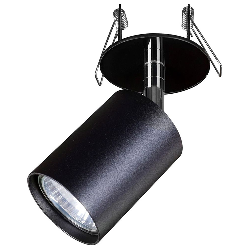 Спот Rong Spot black Черный Спот Rong Spot black Черный в Челябинске | Loft Concept