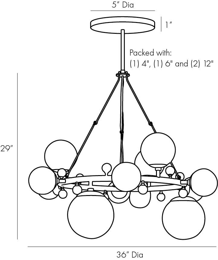 Люстра Arteriors TROON ROUND CHANDELIER Люстра Arteriors TROON ROUND CHANDELIER в Челябинске
