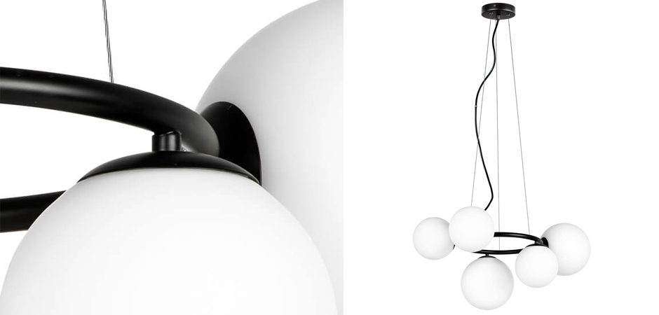 Люстра Bubbles on Ring Chandelier Black Люстра Bubbles on Ring Chandelier Black - Loft-Concept в Челябинске