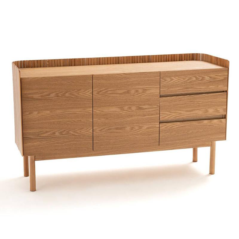 Комод в скандинавском стиле Linnea Chest of Drawers Светлый дуб Темный дуб Комод в скандинавском стиле Linnea Chest of Drawers Светлый дуб Темный дуб в Челябинске | Loft Concept
