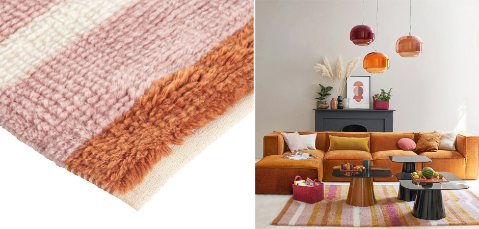 Ковер Multicolored Carpet 80% шерсть 20% хлопок Ковер Multicolored Carpet 80% шерсть 20% хлопок - Loft-Concept в Челябинске