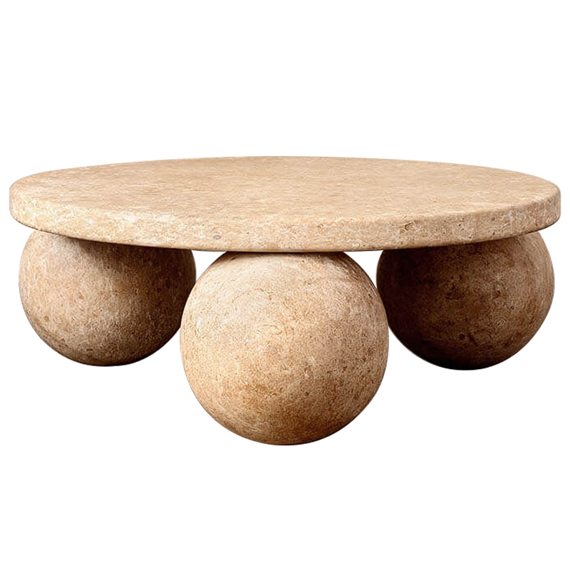 Журнальный стол дизайн Kelly Wearstler Morro Coffee Table Коричневый Журнальный стол дизайн Kelly Wearstler Morro Coffee Table Коричневый в Челябинске | Loft Concept