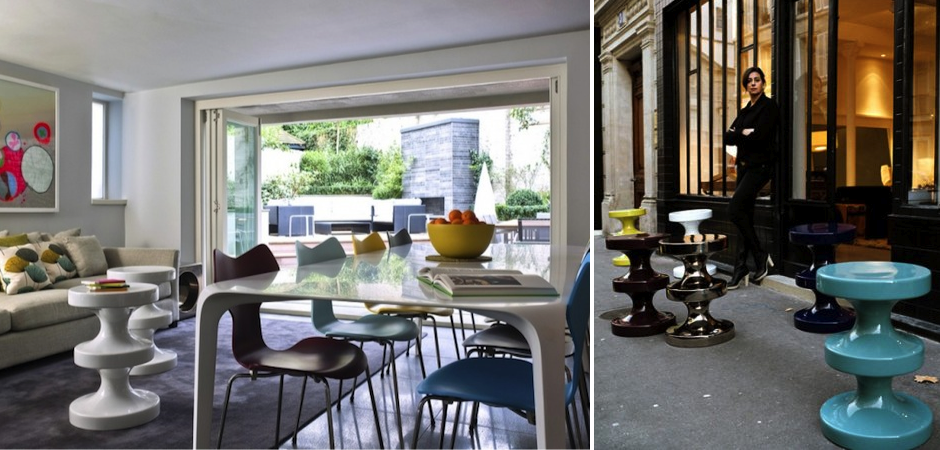 Керамический табурет INDIA MAHDAVI Bishop Stool Керамический табурет INDIA MAHDAVI Bishop Stool - Loft-Concept в Челябинске