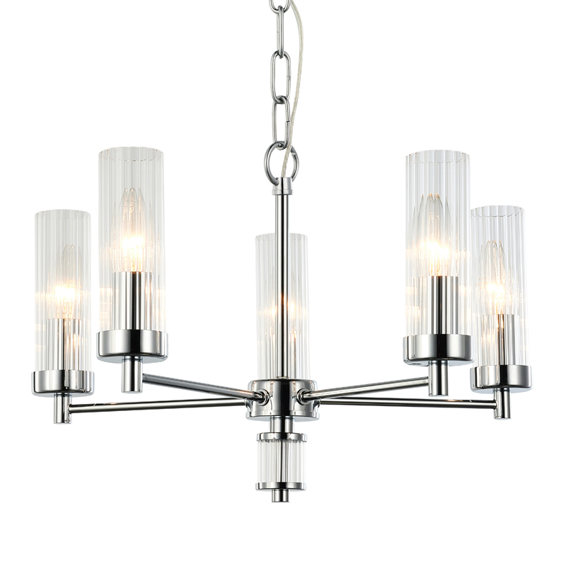 Люстра Jeanette Chandelier Chromium 46 Хром Прозрачный Люстра Jeanette Chandelier Chromium 46 Хром Прозрачный в Челябинске | Loft Concept