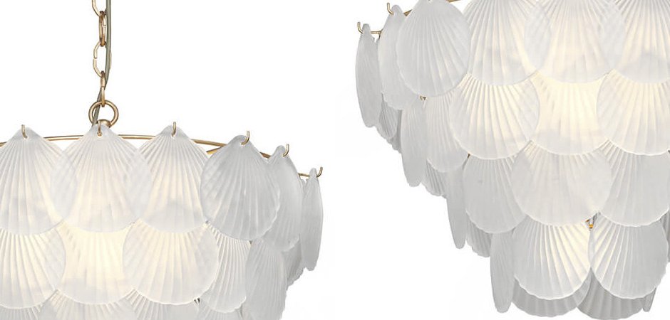 Люстра Transparent Glass Shells Люстра Transparent Glass Shells - Loft-Concept в Челябинске