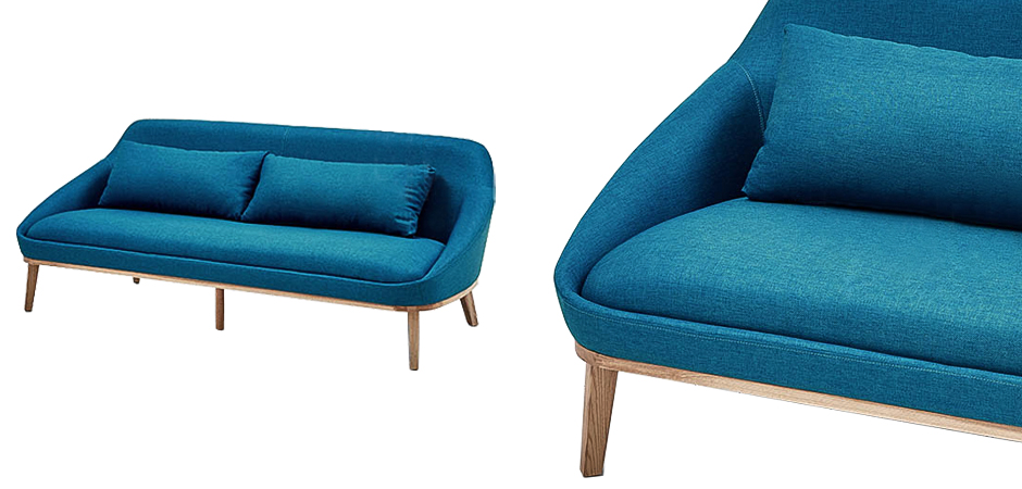 Двухместный диван Sea Basin Sofa Двухместный диван Sea Basin Sofa - Loft-Concept в Челябинске
