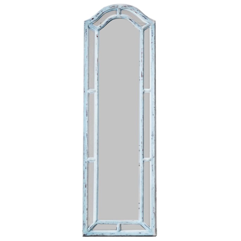 Напольное зеркало Carlotta Light Blue Винтажный голубой Напольное зеркало Carlotta Light Blue Винтажный голубой в Челябинске | Loft Concept