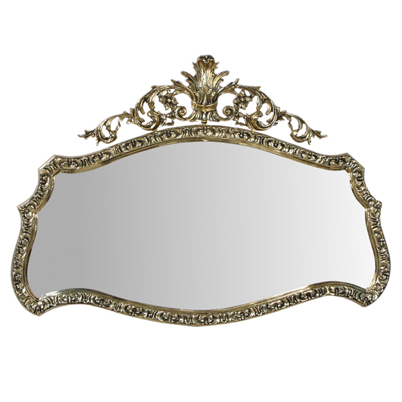 Зеркало настенное в бронзовой раме Royal Gold Mirrors Золотой Зеркало настенное в бронзовой раме Royal Gold Mirrors Золотой в Челябинске | Loft Concept