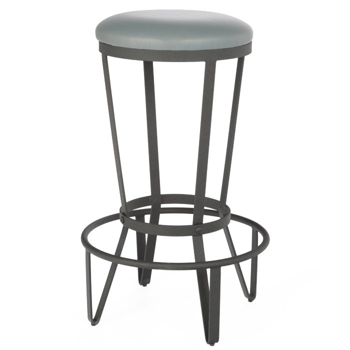 Барный стул Loft Gray Spider Серый Черный матовый Барный стул Loft Gray Spider Серый Черный матовый в Челябинске | Loft Concept