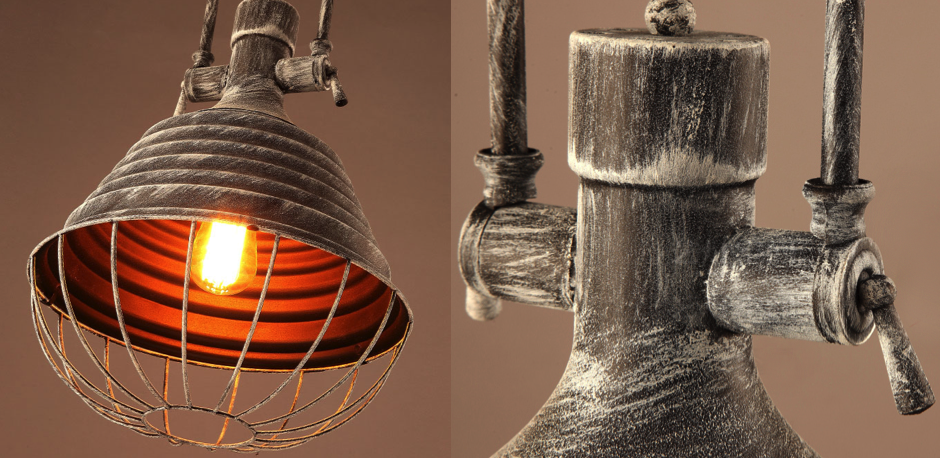 Подвесной светильник Retrika Grey Pendant Подвесной светильник Retrika Grey Pendant - Loft-Concept в Челябинске