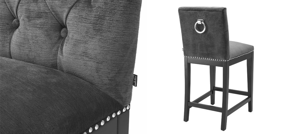 Полубарный стул Eichholtz Counter Stool Domino Полубарный стул Eichholtz Counter Stool Domino - Loft-Concept в Челябинске