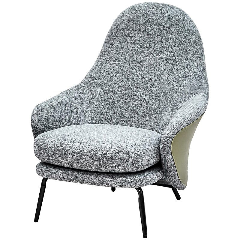Кресло Alamea Chair Черный Серый Зеленый шалфей Кресло Alamea Chair Черный Серый Зеленый шалфей в Челябинске | Loft Concept