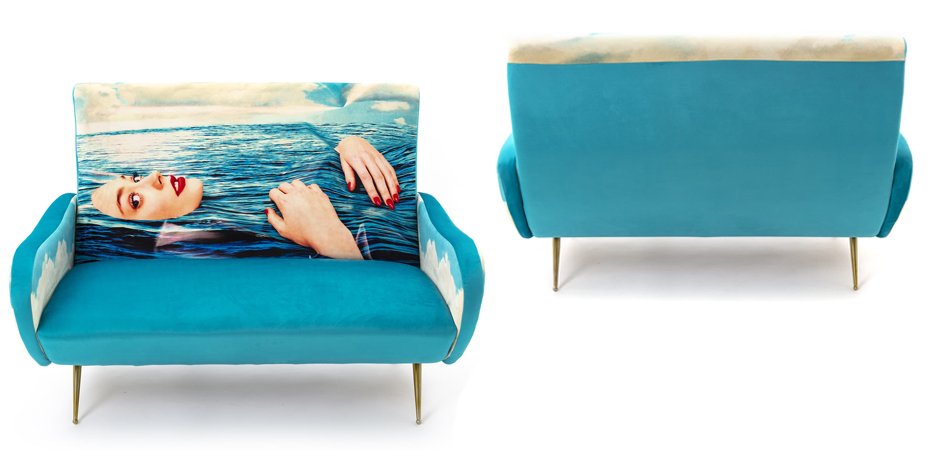 Диван Seletti Sofa Two Seater Sea Girl Диван Seletti Sofa Two Seater Sea Girl - Loft-Concept в Челябинске