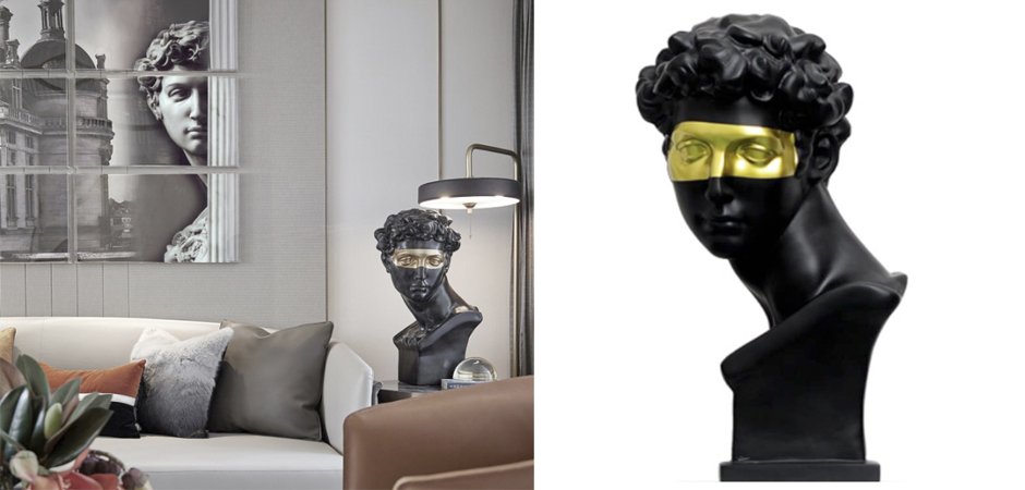 Статуэтка Bust Eyes Opposite Статуэтка Bust Eyes Opposite - Loft-Concept в Челябинске