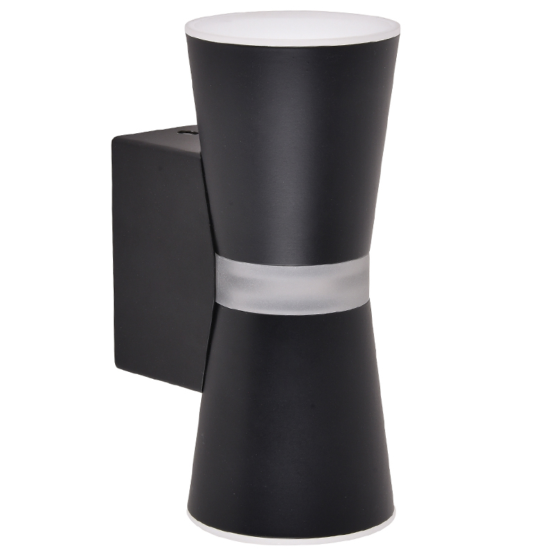 Черное матовое бра Hourglass Light Черный Черное матовое бра Hourglass Light Черный в Челябинске | Loft Concept