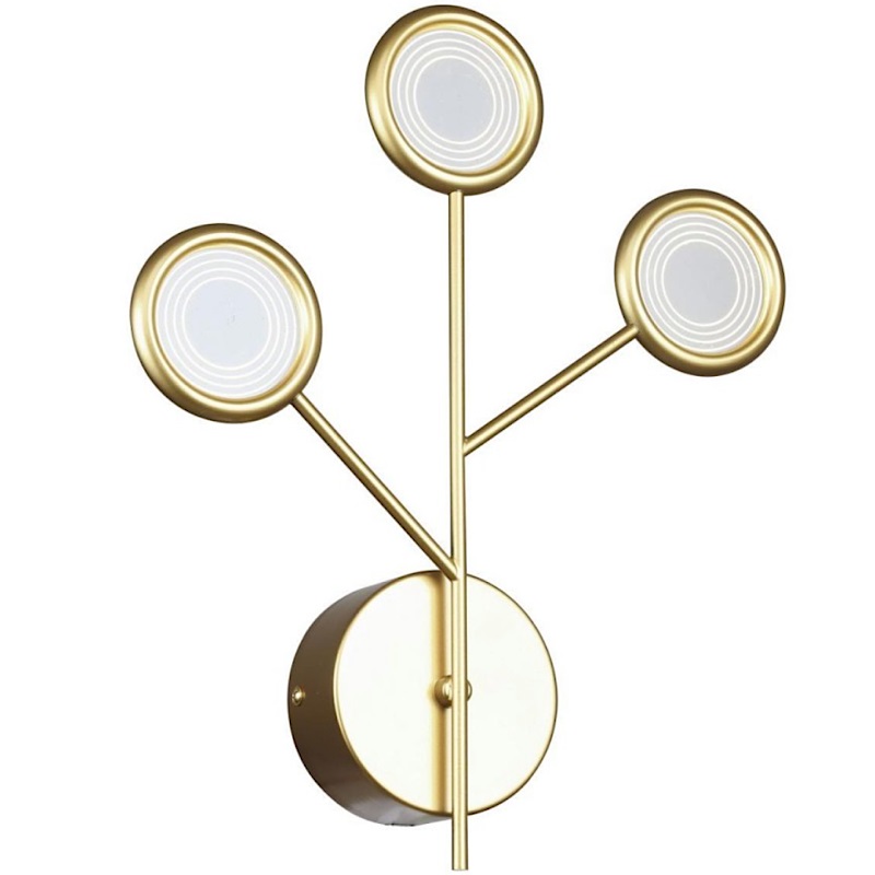 Бра Gold Bendik Lighting Золотой Прозрачный Бра Gold Bendik Lighting Золотой Прозрачный в Челябинске | Loft Concept