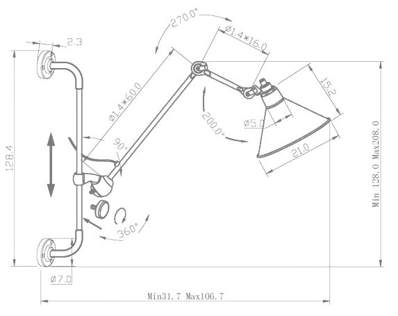 Бра Loft Point Chrome Бра Loft Point Chrome в Челябинске
