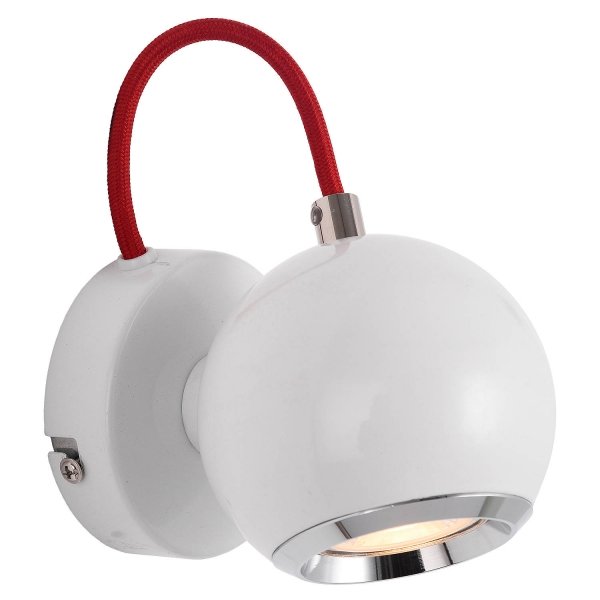 Бра White Ball Bra Белый Бра White Ball Bra Белый в Челябинске | Loft Concept