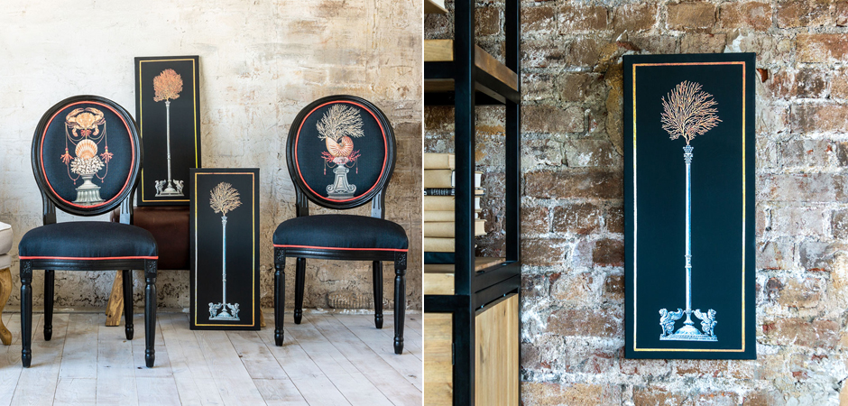 Постер Column With Coral Poster Постер Column With Coral Poster - Loft-Concept в Челябинске